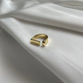 Ring Abstract Gold